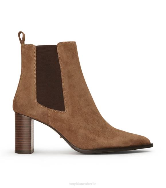 Stiefeletten| de Tony Bianco Frauen Kolbenstiefeletten Sattelwildleder 4624491